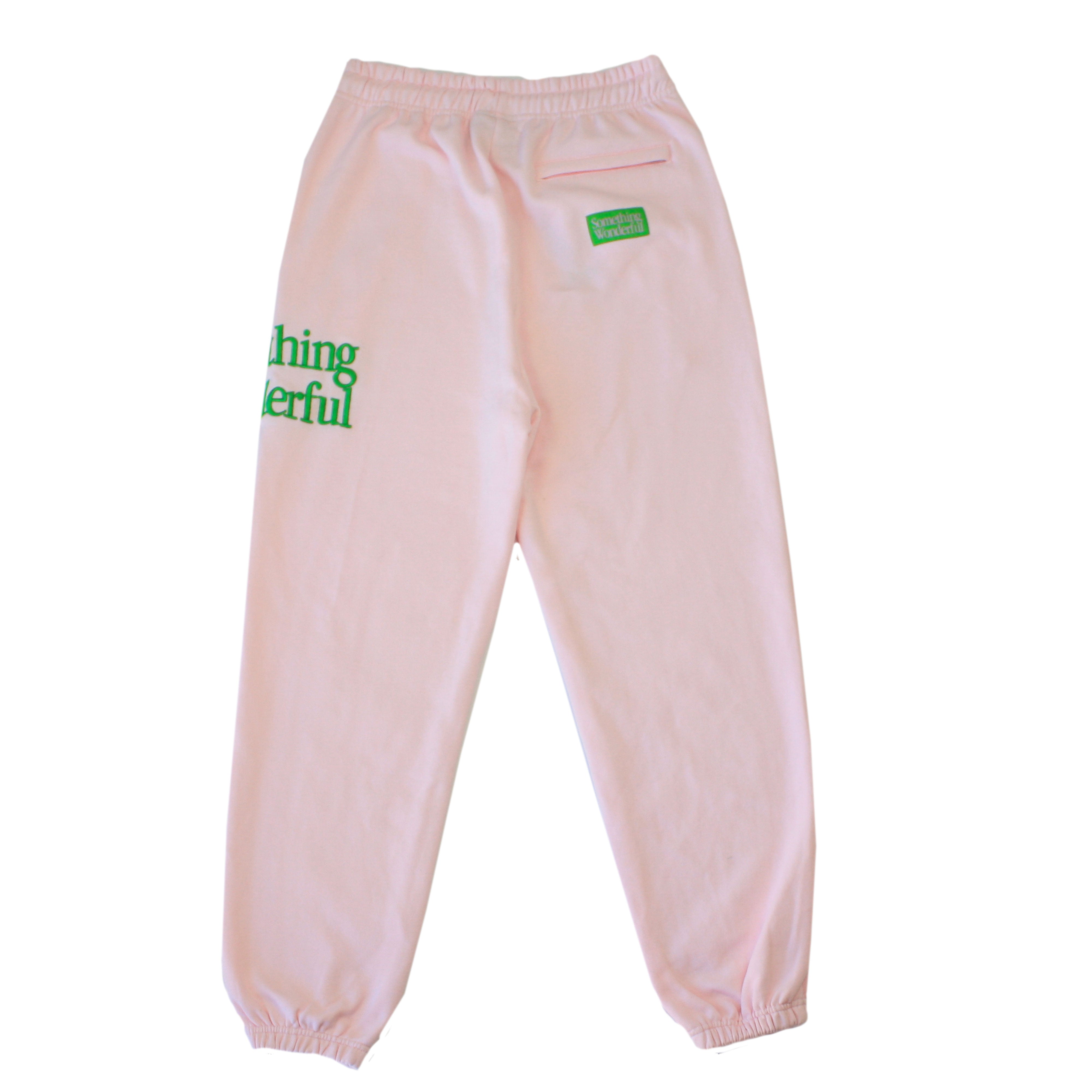 French Terry Logo Sweatpant - Pink